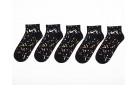 Носки короткие Nike 5 пар цвет: Черный