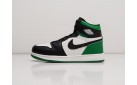 Зимние Кроссовки Nike Air Jordan 1 Mid цвет: Зеленый