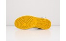 Кроссовки Nike Air Jordan 1 Mid x Off-White цвет: Желтый