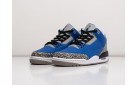 Кроссовки Nike Air Jordan 3 цвет: Синий