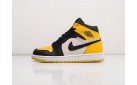Кроссовки Nike Air Jordan 1 Mid цвет: Желтый