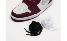 Кроссовки Nike Air Jordan 1 Mid цвет: Бордовый