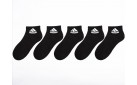Носки короткие Adidas - 5 пар цвет: Серый