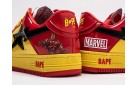 Кроссовки Marvel x BAPE Sta Force 1 low цвет: Желтый