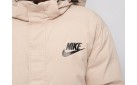 Куртка Nike цвет: Бежевый