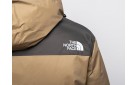 Куртка зимняя The North Face цвет: Коричневый