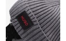 Шапка Hugo Boss цвет: Серый