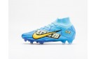 Футбольная обувь Nike Air Zoom Mercurial Superfly IX Elite FG цвет: Голубой