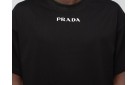 Футболка Prada цвет: Черный